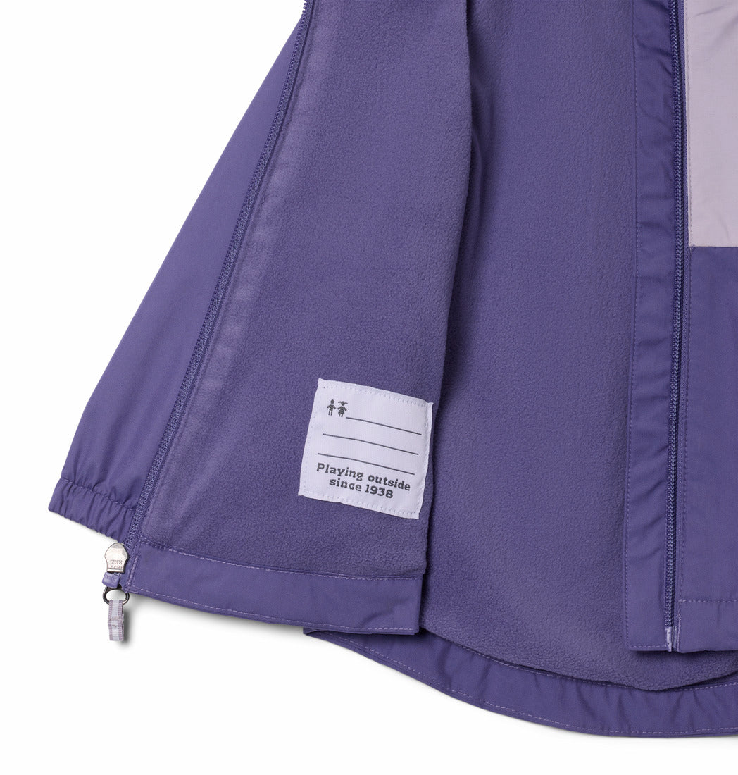 COLUMBIA VESTE RAINY TRAILS III FLEECE LINED - ENFANT