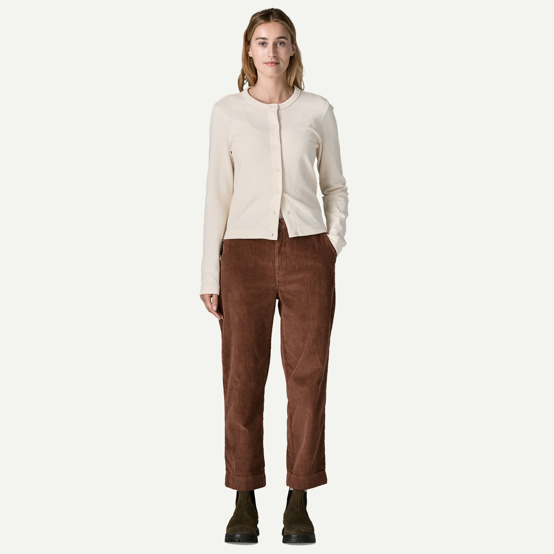 PATAGONIA PANTALON WIDE WALE CORDUROY - FEMME