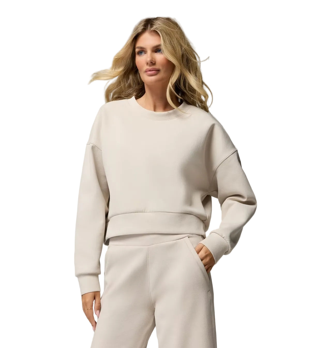 COLUMBIA CHANDAIL À MANCHES LONGUES AMAZESWEATS HEAVYWEIGHT CREW - FEMME
