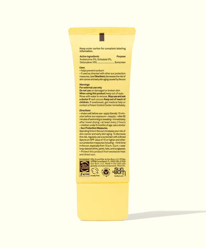 Sun Bum Glow SPF 30 Visage