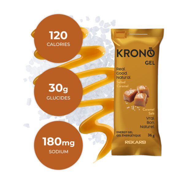 Krono Gel Énergétique Caramel Salé