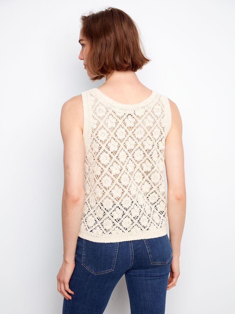 Charlie B Camisole Crochet - Femme