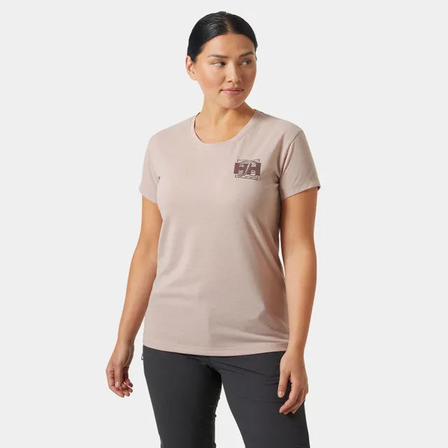 Helly Hansen T-Shirt Skog Recycled Graphic - Femme