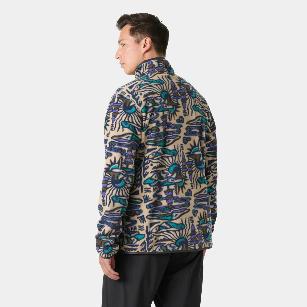 HELLY HANSON CHANDAIL MARIDALEN PRINTED FLEECE - HOMME