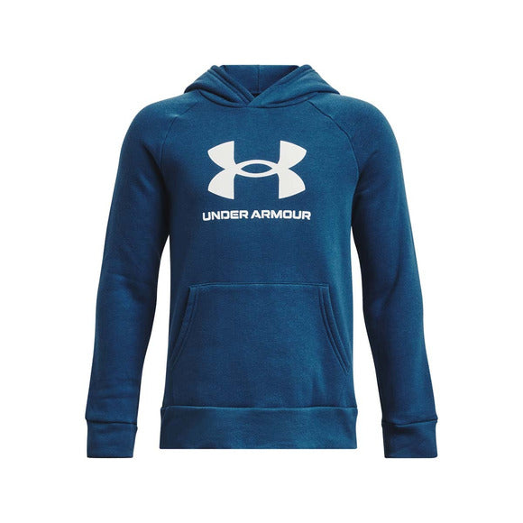 Under Armour Chandail À Capuchon Rival - Enfant 379791 BLEU