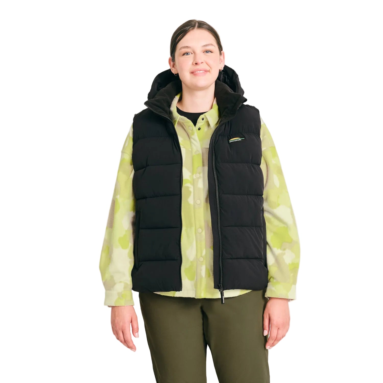 67417
CHLOROPHYLLE VESTE ISOLÉE SANS MANCHE MORAINE - FEMME - NOIR PUR 