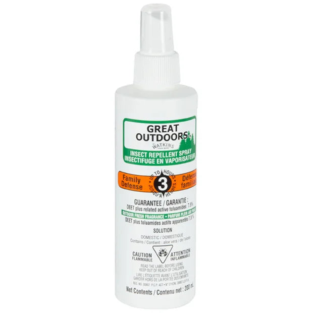Watkins Chasse-Moustique Vaporisateur 200 ML  33097 - BLANC