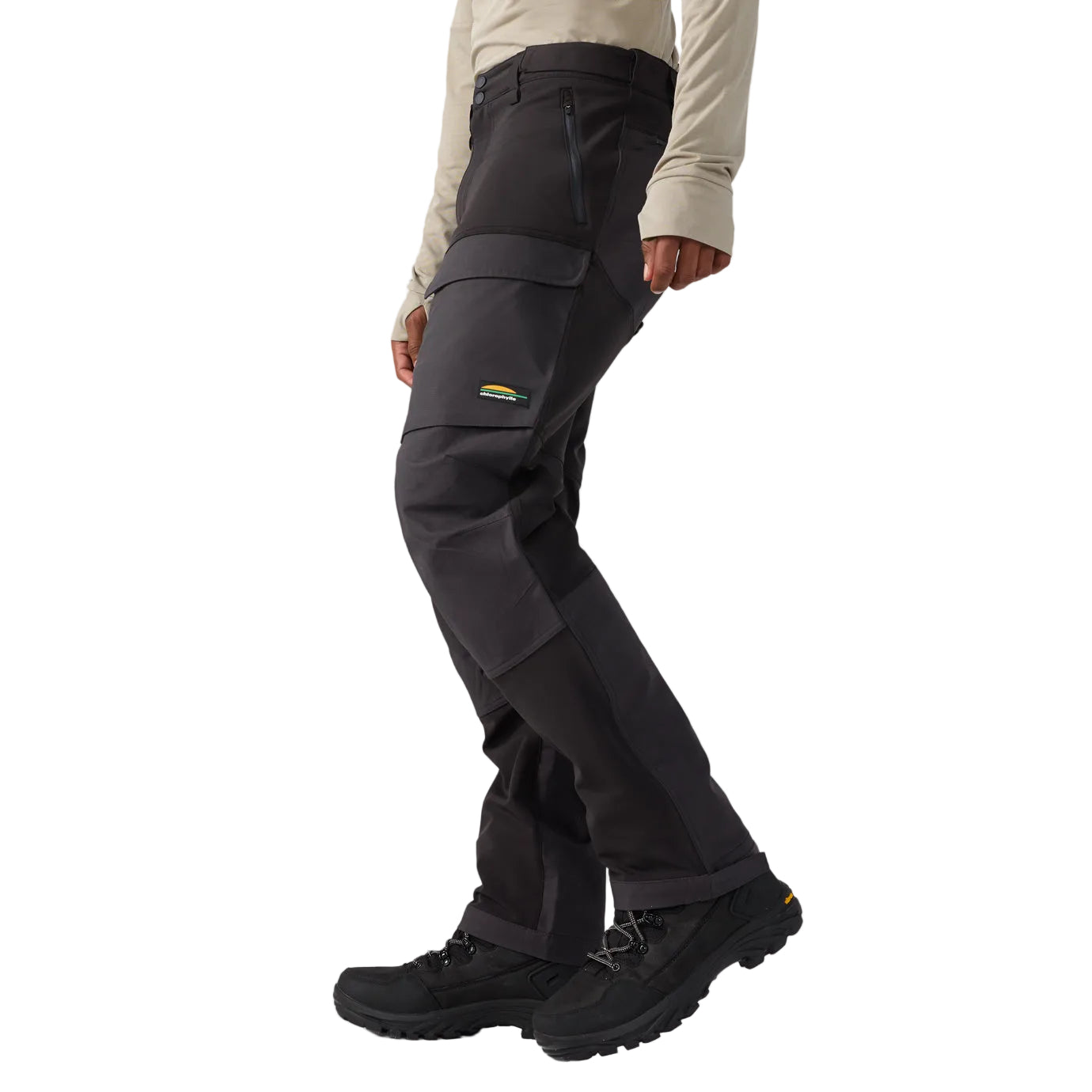 82570
CHLOROPHYLLE PANTALON TREKKING - HOMME - NOIR PUR