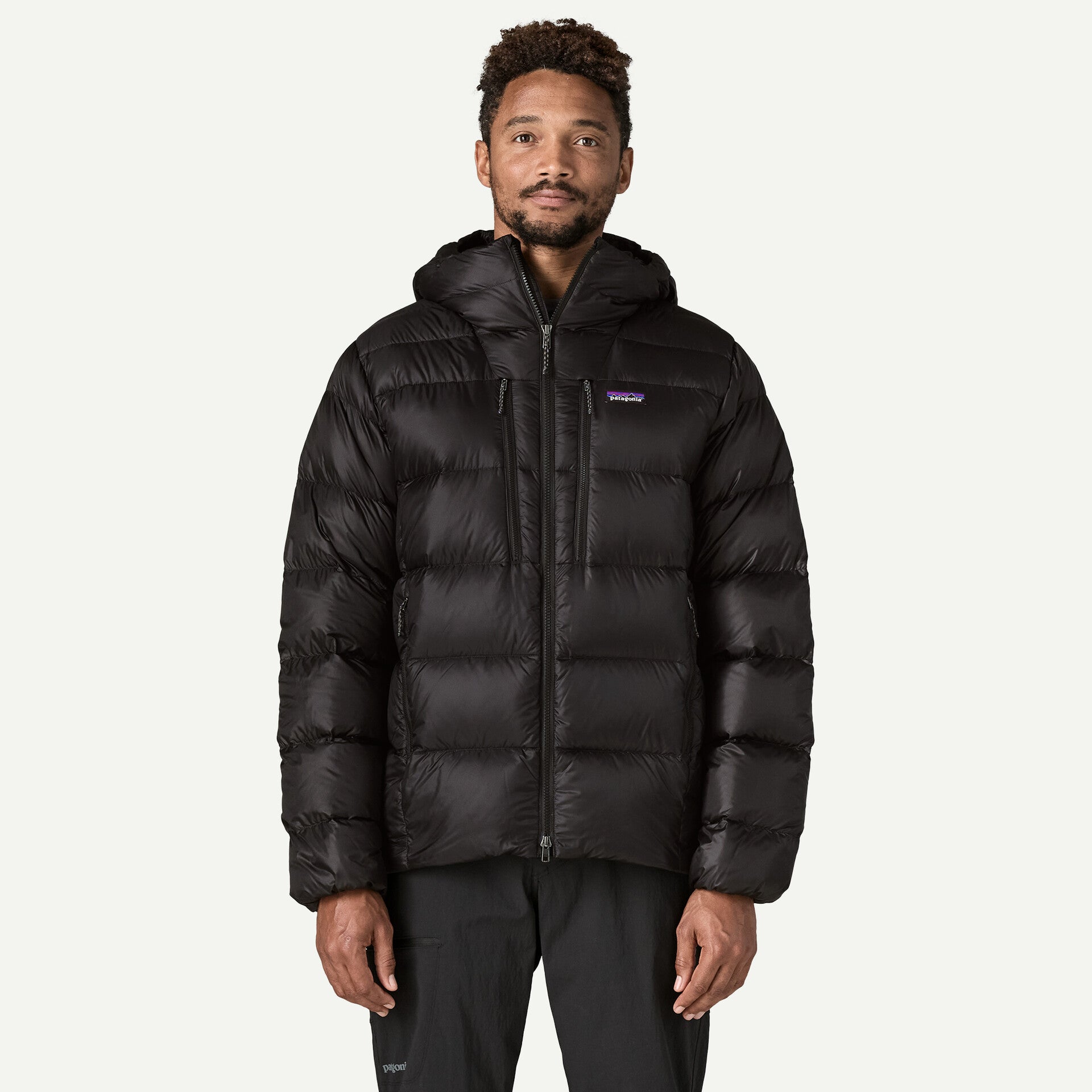 PATAGONIA VESTE À CAPUCHON FITZ ROY DOWN  - HOMME