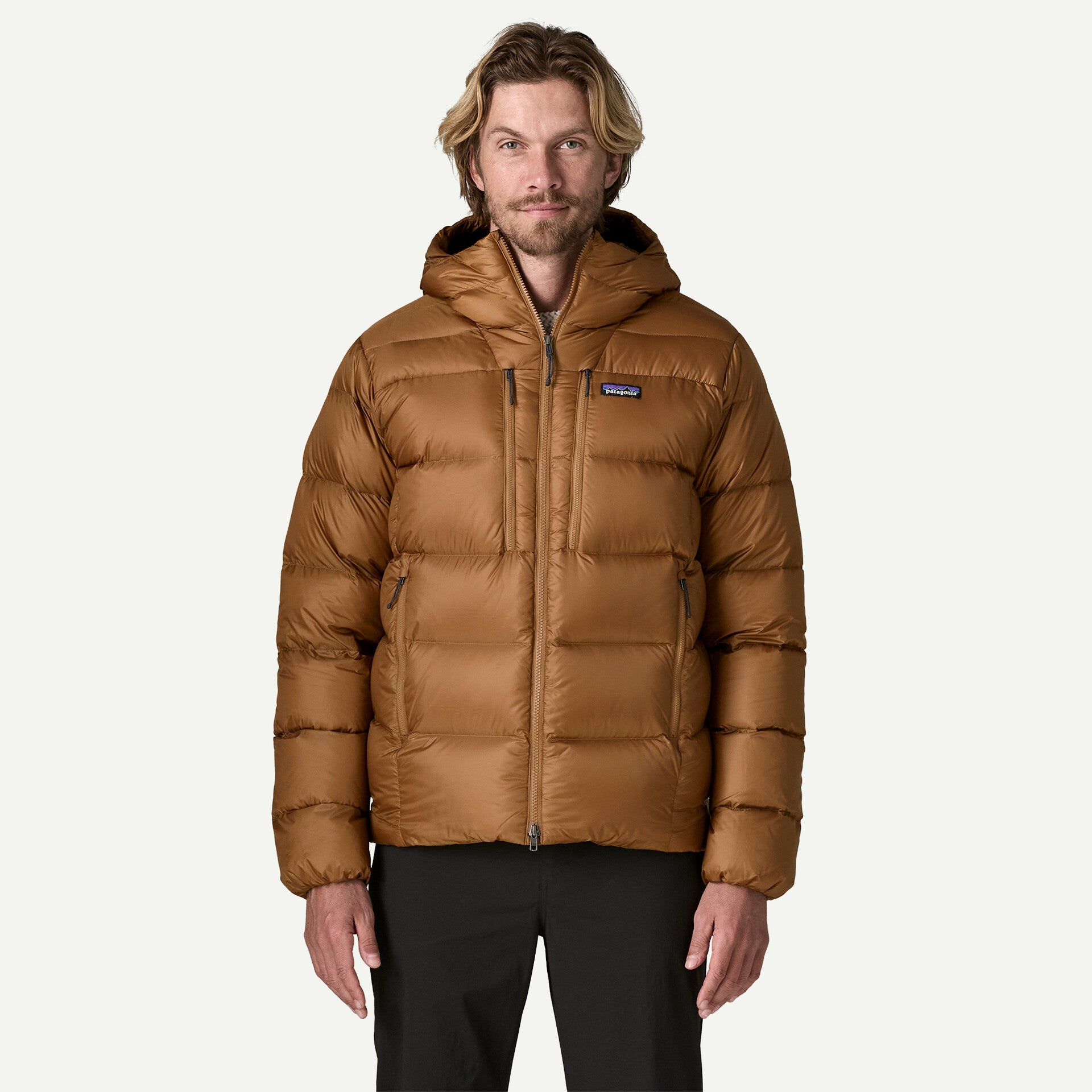 PATAGONIA VESTE À CAPUCHON FITZ ROY DOWN  - HOMME