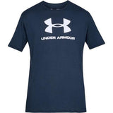 Under Armour T-Shirt Sportstyle Logo Update - Homme 1382911 VIRAL BLUE/WHITE