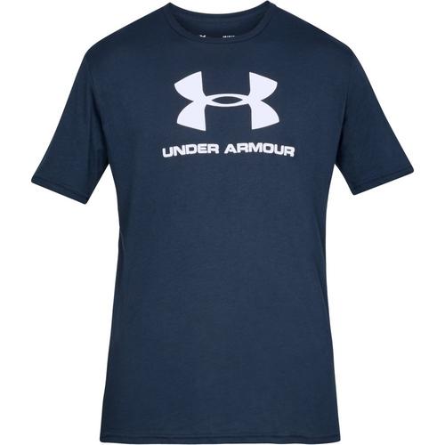 Under Armour T-Shirt Sportstyle Logo Update - Homme 1382911 VIRAL BLUE/WHITE