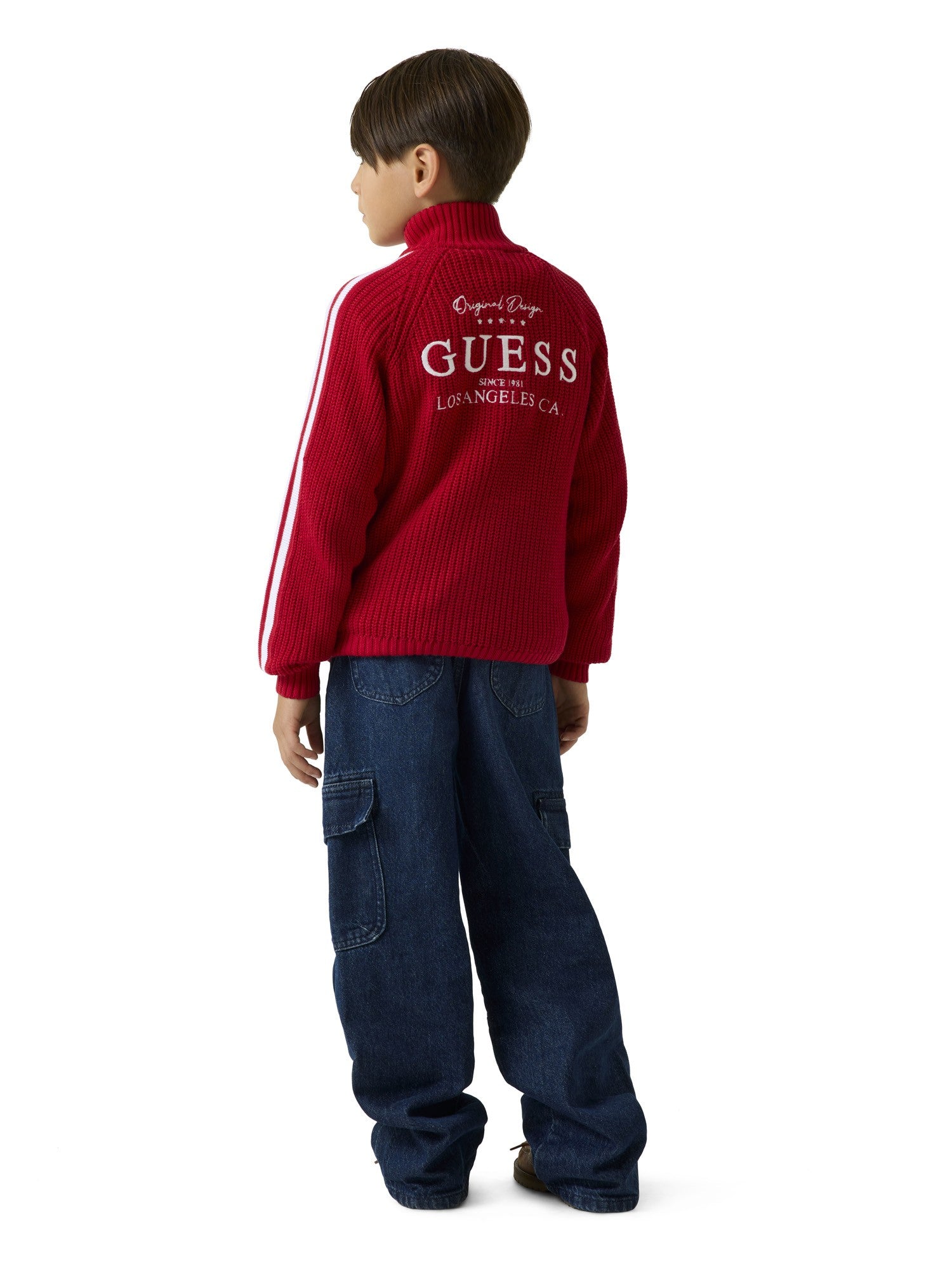 GUESS PANTALON OVERSIZE CARGO RIGID 8-16 ANS - ENFANT