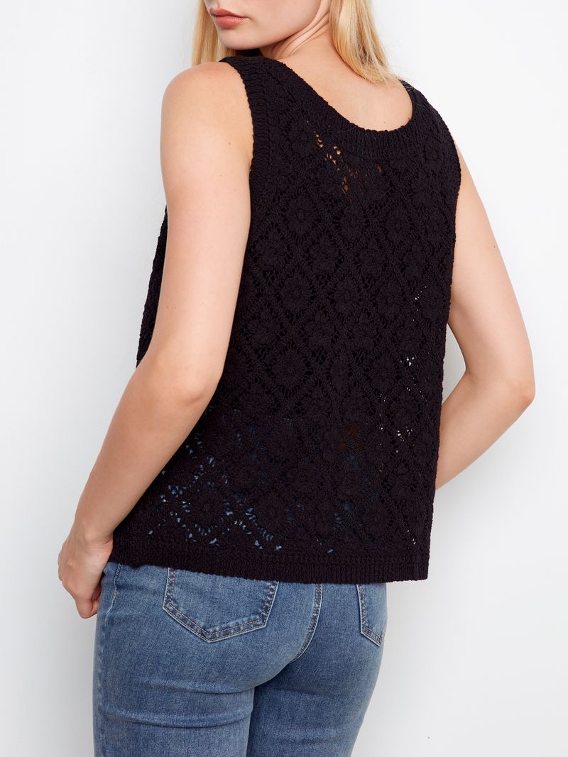 Charlie B Camisole Crochet - Femme