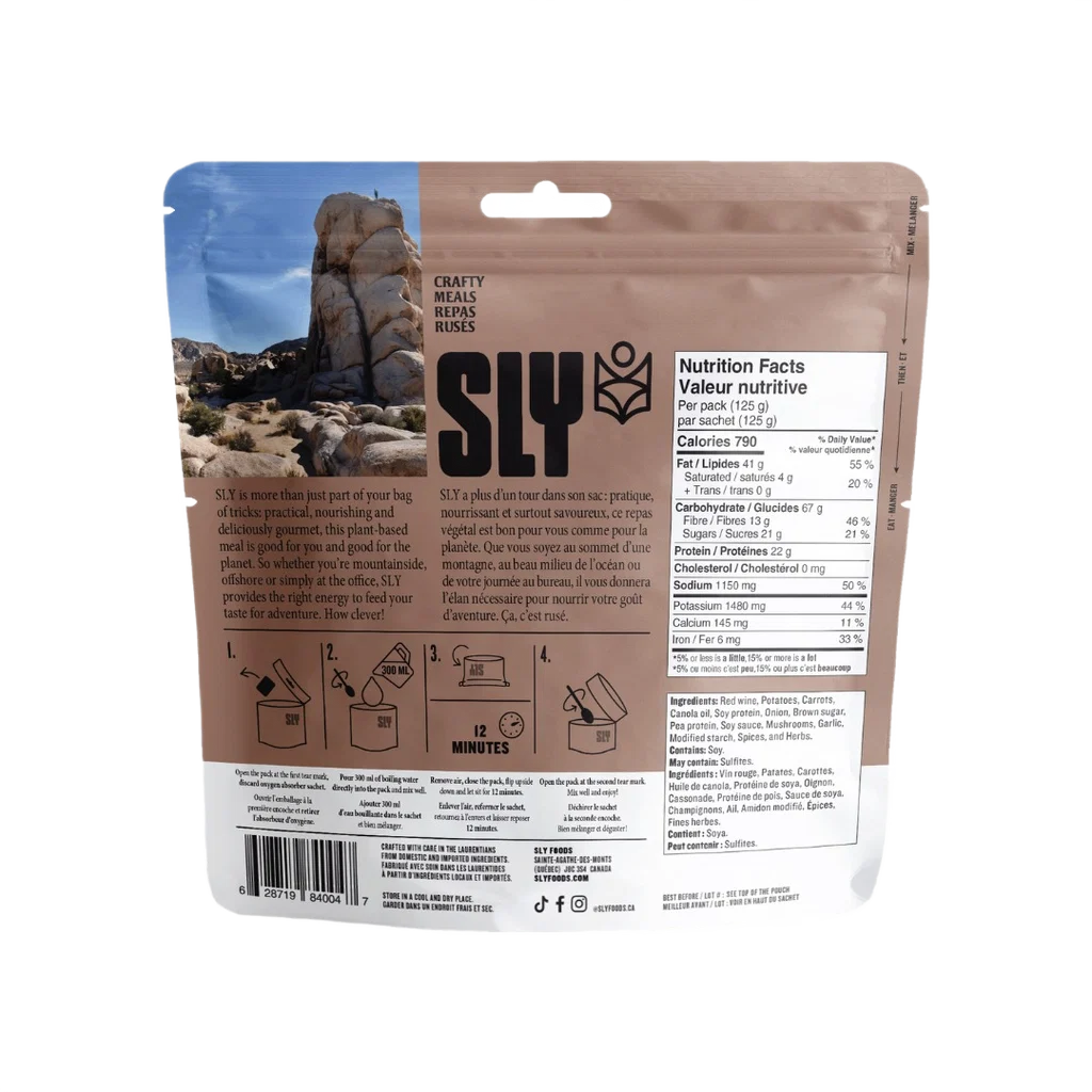 SLY BOURGUIGNON AUX PATATES 125G