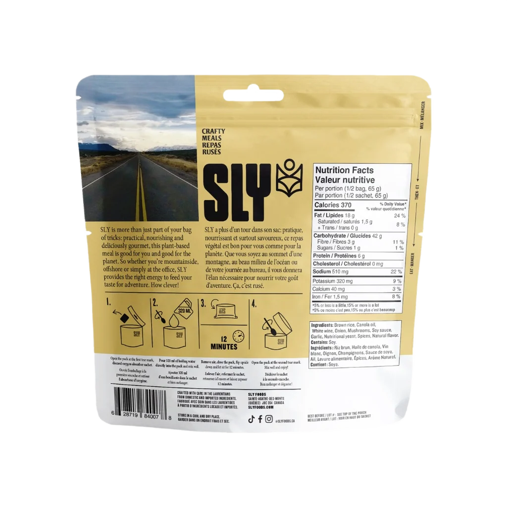 SLY RISOTTO AUX CHAMPIGNONS 130G