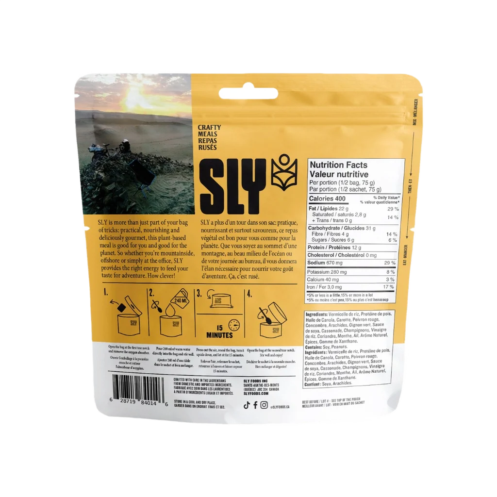 SLY SALADE DE NOUILLES ASIATIQUE 150G