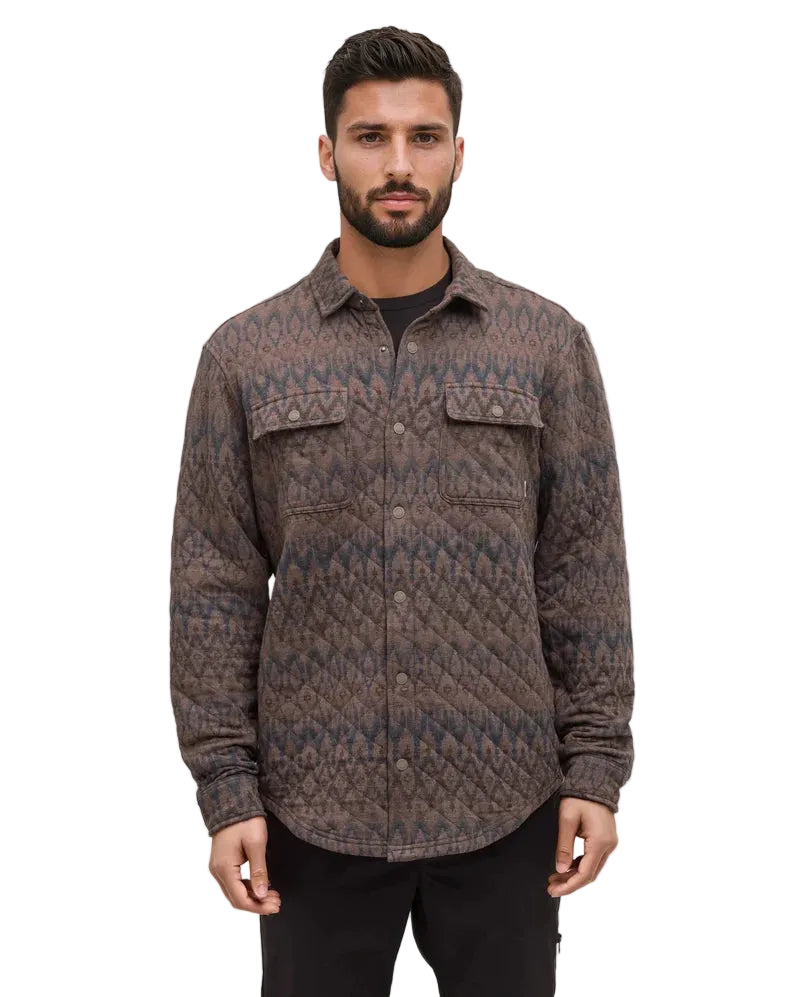  tcm2676
Tentree Chemise Matelassée Colville Quilted Shacket - Homme - ASHWOOD HTHER/PLATEAU PRINT/6362