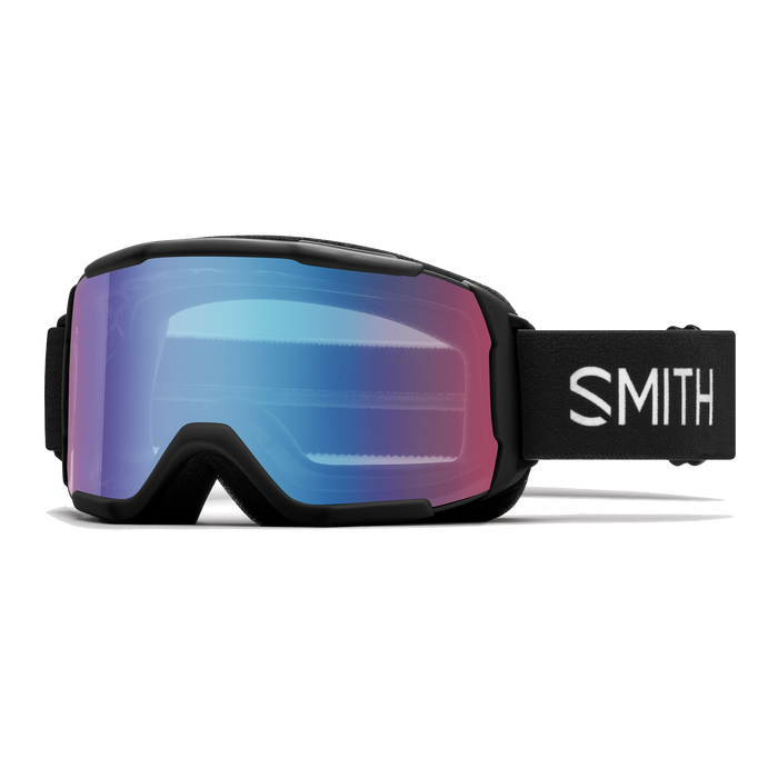 Smith Goggles Jr Daredevil - Enfant  dd2ibk17 Black + Blue Sensor Miro