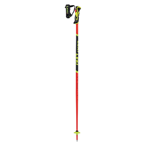 Leki Bâtons Ski Alpin Wcr Lite Sl 3 D Jr - Enfant  65265851 BRIGHT RED/NEONYELLOW