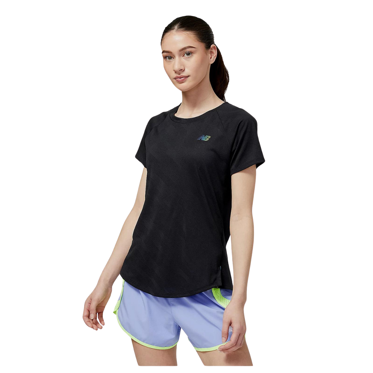 New Balance T-Shirt Speed Jacquard Ss - Femme