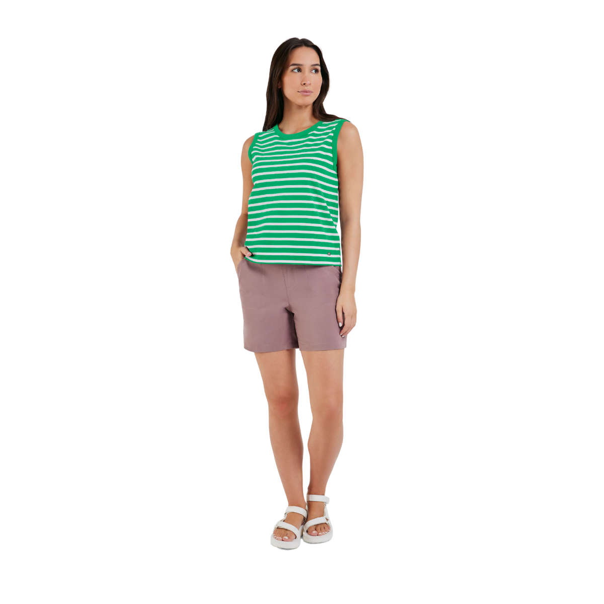 Fig Camisole Newport - Femme ina39000-o KELLY GREEN STRIPE