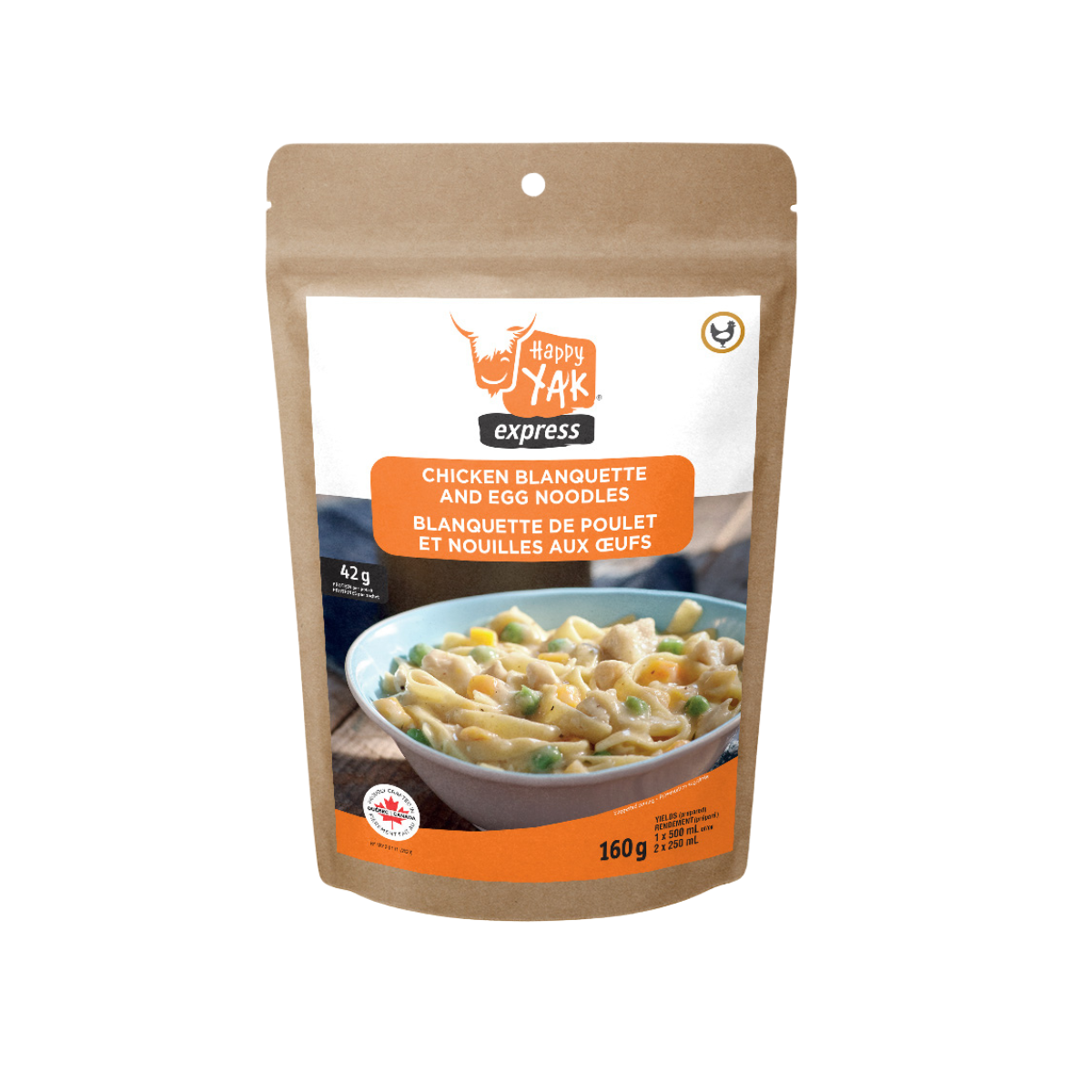 Happy Yak Blanquette De Poulet Et Nouilles Aux Œufs  hy-m012-p1