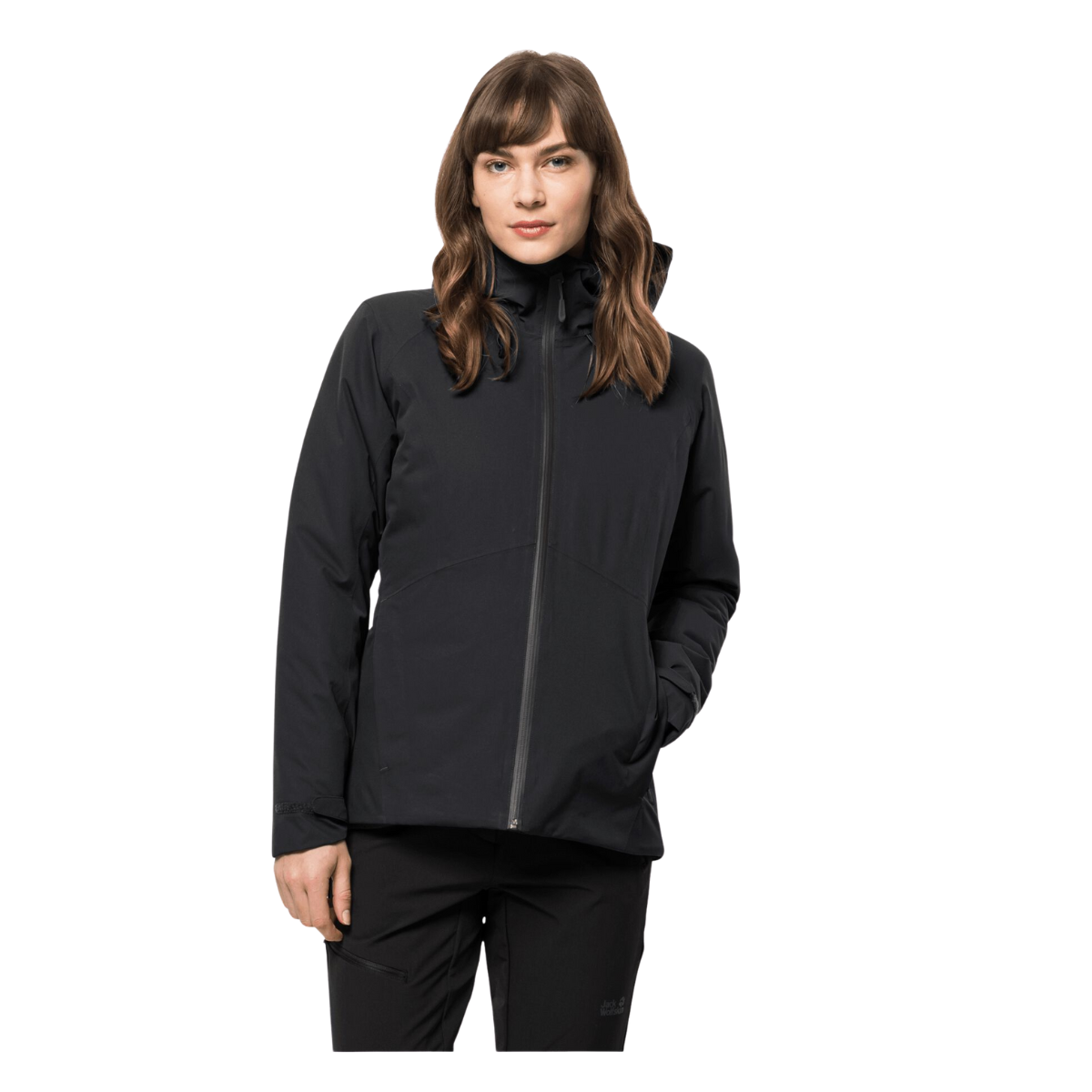 Jack Wolfskin Veste D'Hiver Imperméable Wisper Ins -Femme  111592-1 - NOIR