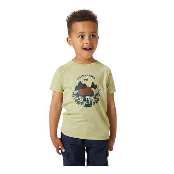 Helly Henson T-Shirt Marka 2-6 Ans - Enfant  40521 - MATCHA