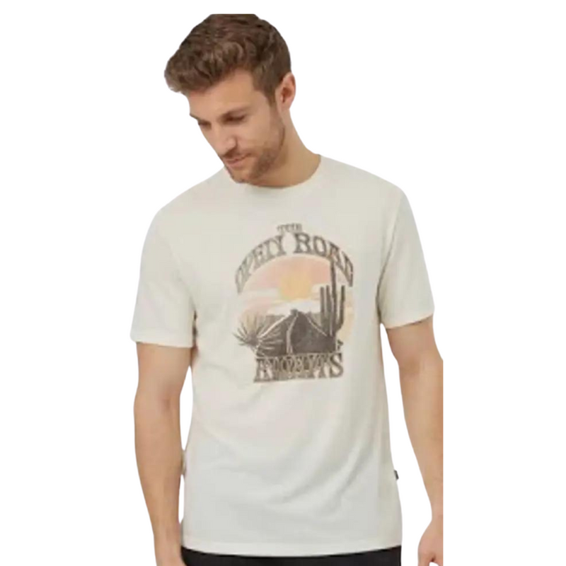 Tentree T-Shirt Open Road - Homme  tcm5766 -  GRAPHITE/TAFFY