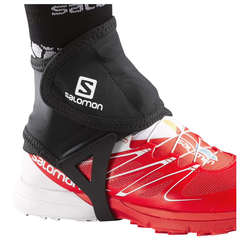 Salomon Guêtres Trail Low - Unisexe  329166 - NOIR