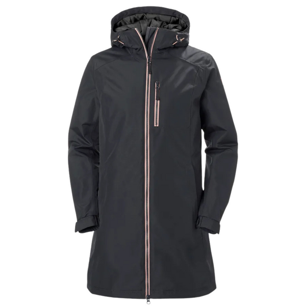 62395

Helly Henson Manteau Imperméable Long Belfast - Femme - EBONY