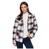 c6185x

Charlie B Veste Plaid Reversible Short - Femme - TRUFFE