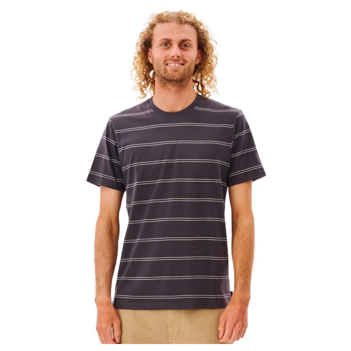 Rip Curl T-Shirt Plain Stripe - Homme