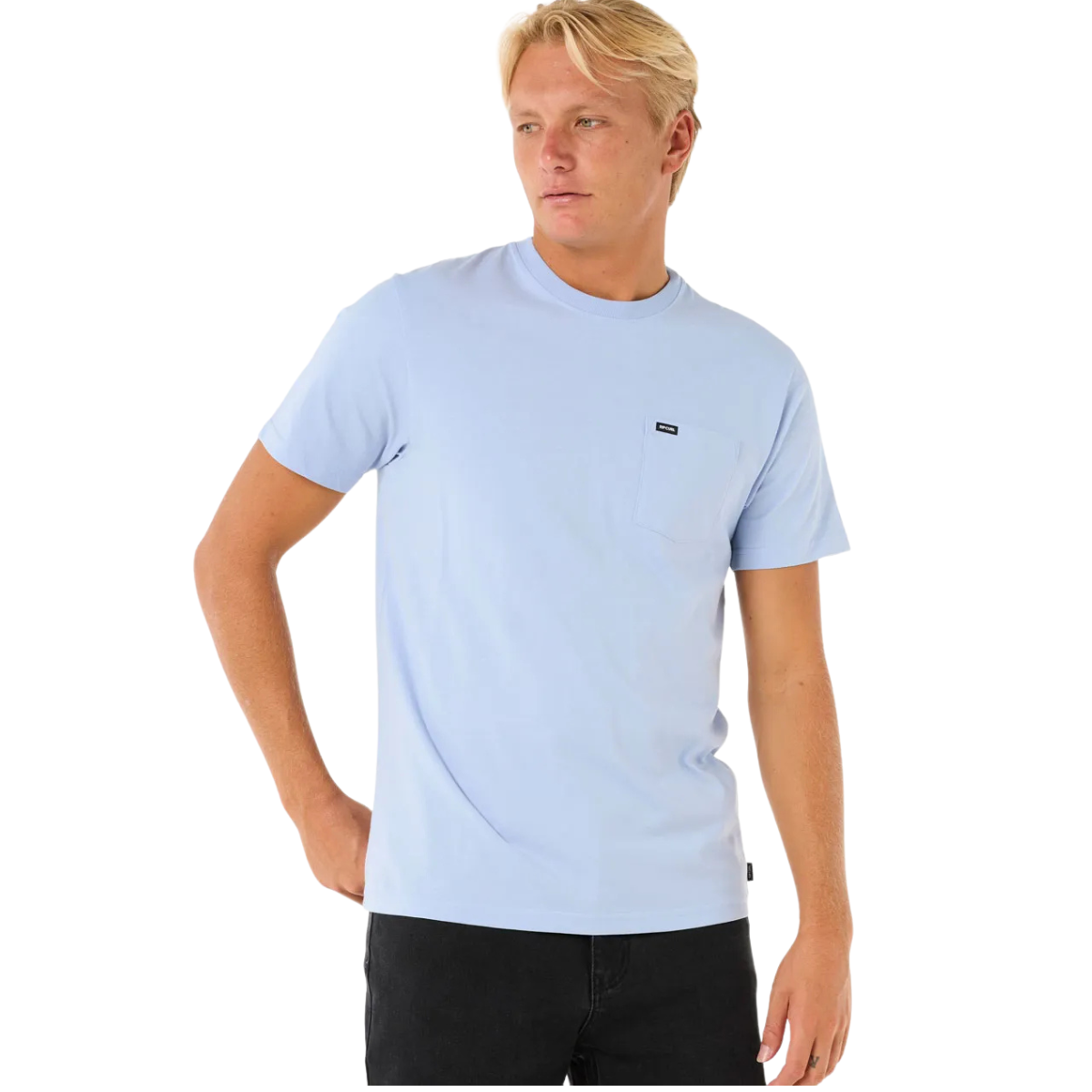 Rip Curl T-Shirt Plain Pocket - Homme