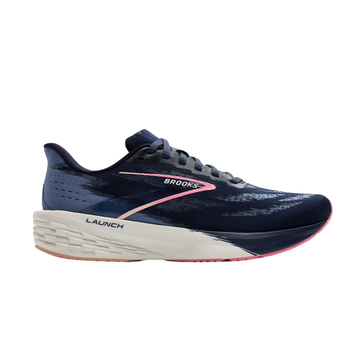 120439

Brooks Chaussures De Course Sur Route Launch 11 - Femme - PEACOAT/BLUE/PEACH