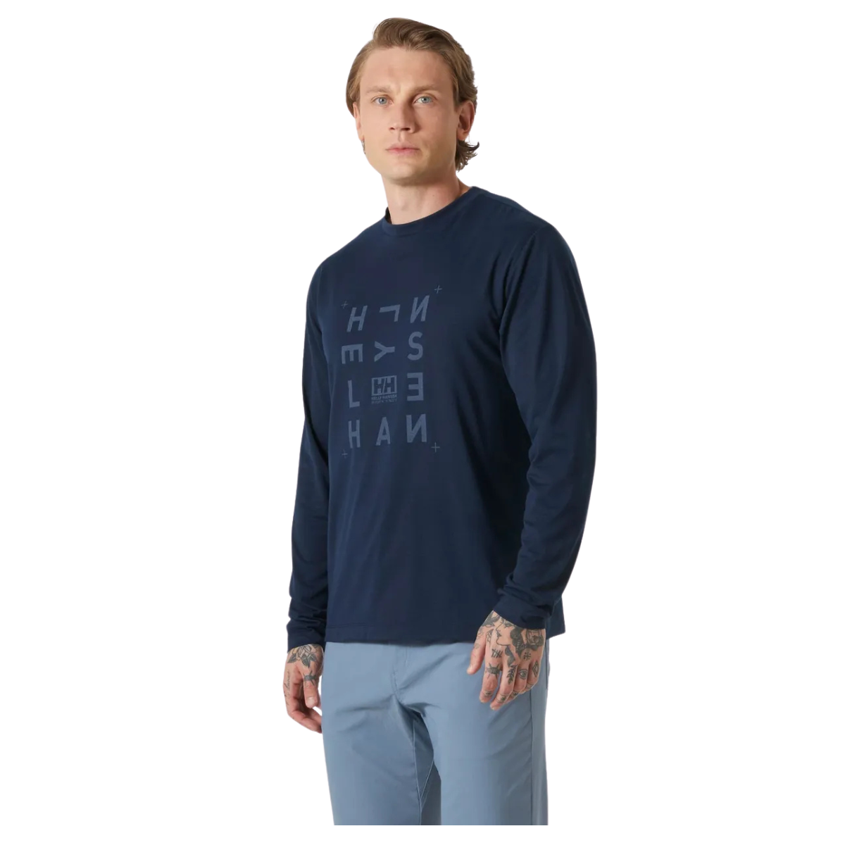 63407

Helly Hanson Chandail À Manches Longues Skog Graphic - Homme - MARINE