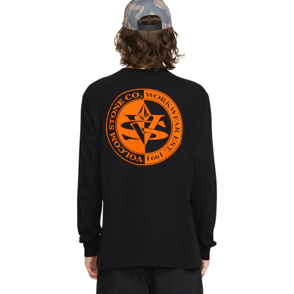 Volcom Chandail À Manches Longues Excavator - Homme