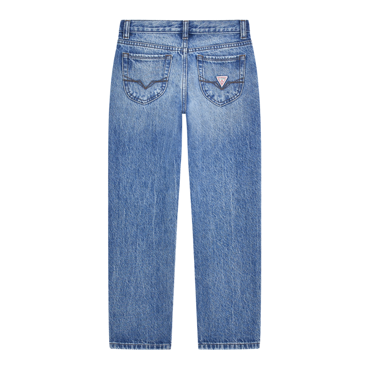 Guess Pantalon Rigid Denim Straight Fit 10-16 Ans - Enfant