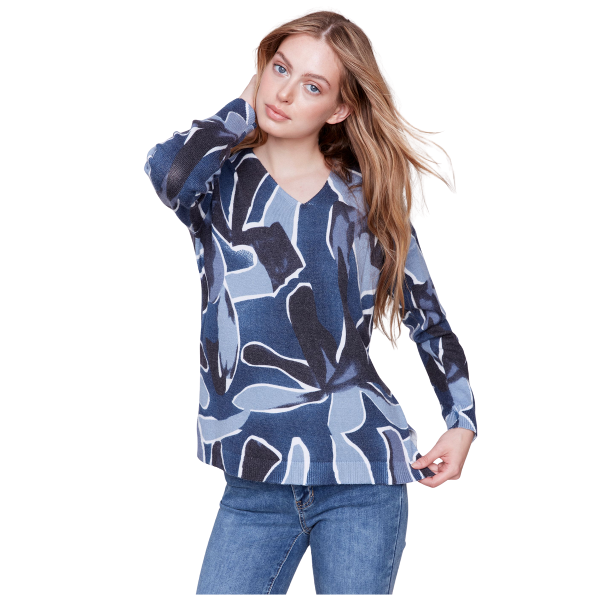 c2581r

Charlie B Chandail Plushy Printed - Femme - DENIM
