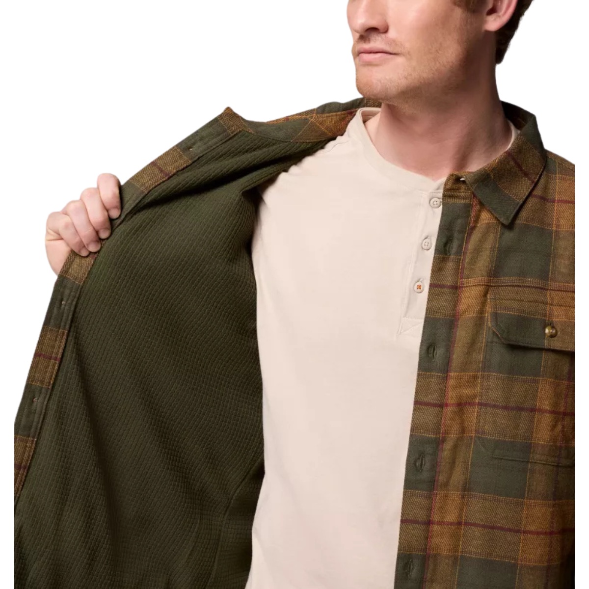 Columbia Chemise À Manches Longues Saddle Point Warm Lined Flannel - Homme