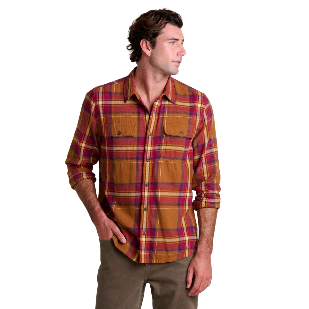 t2241108

TOAD&CO Chemise À Manches Longues Creekwater - Homme - TABAC