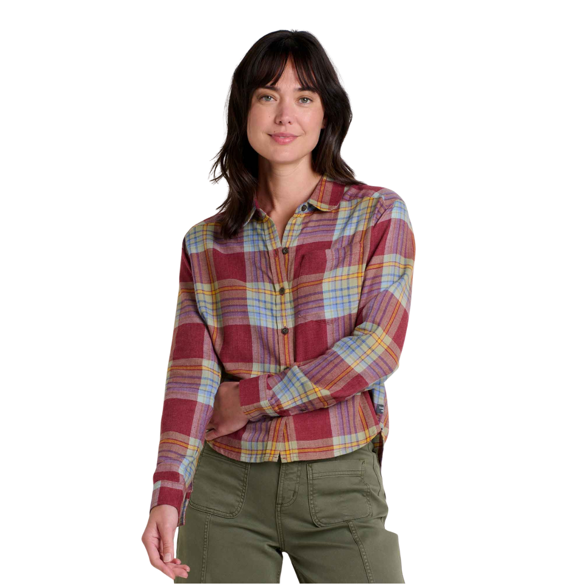 t1241411

TOAD&CO Chemise À Manches Longues Re-Form Flannel Boxy - Femme - PORT OPEN WINDOWPANE