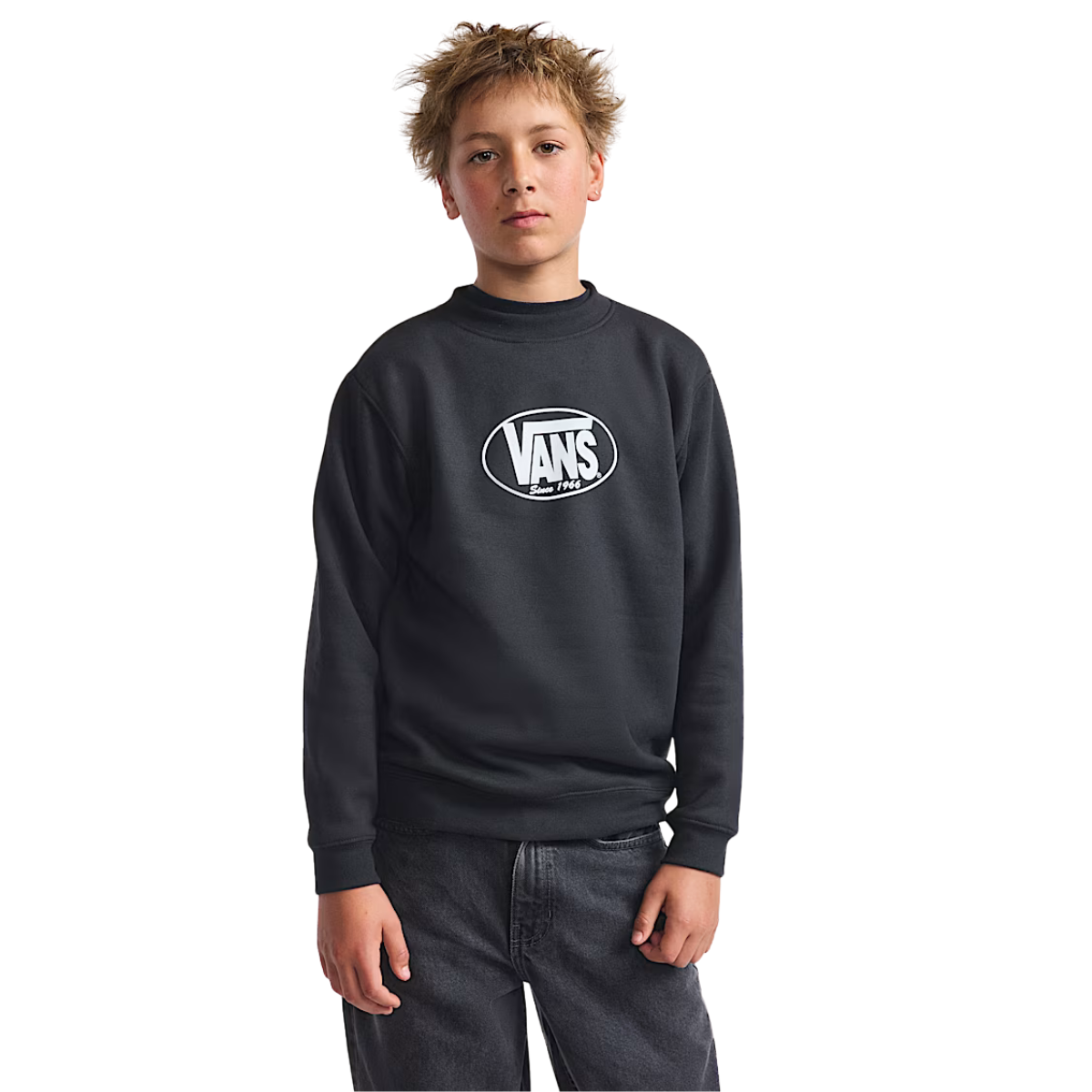  vn000pwv

Vans Chandail À Manches Longues Classic Oval Crew - Enfant - NOIR