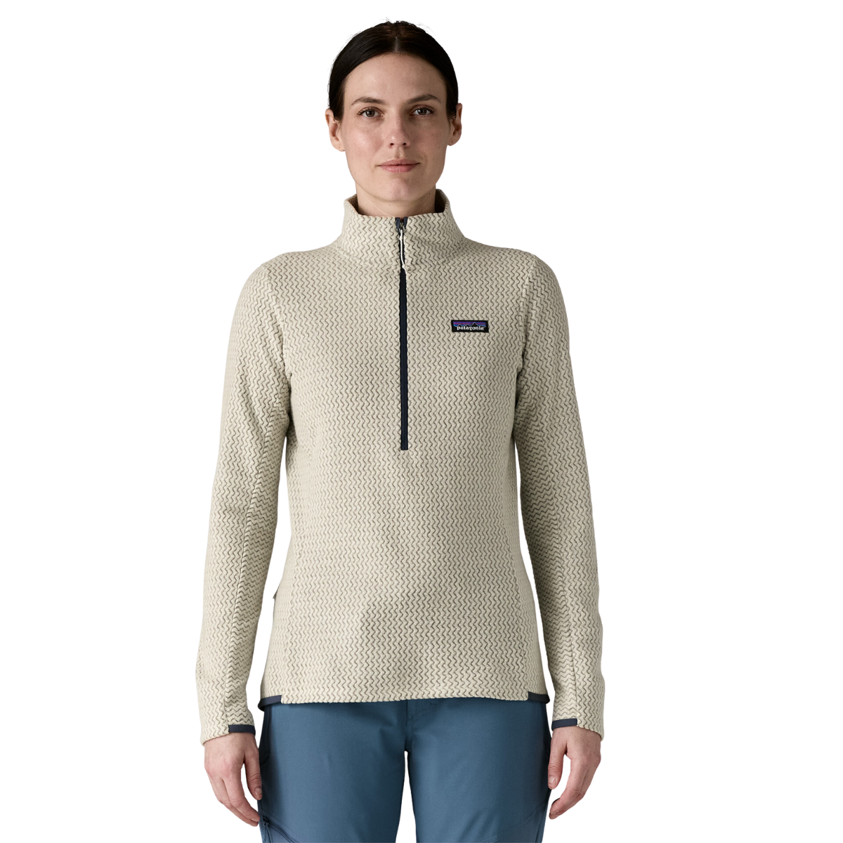 40251

Patagonia Chandail R1 Air Zip Neck - Femme - WOOL WHITE