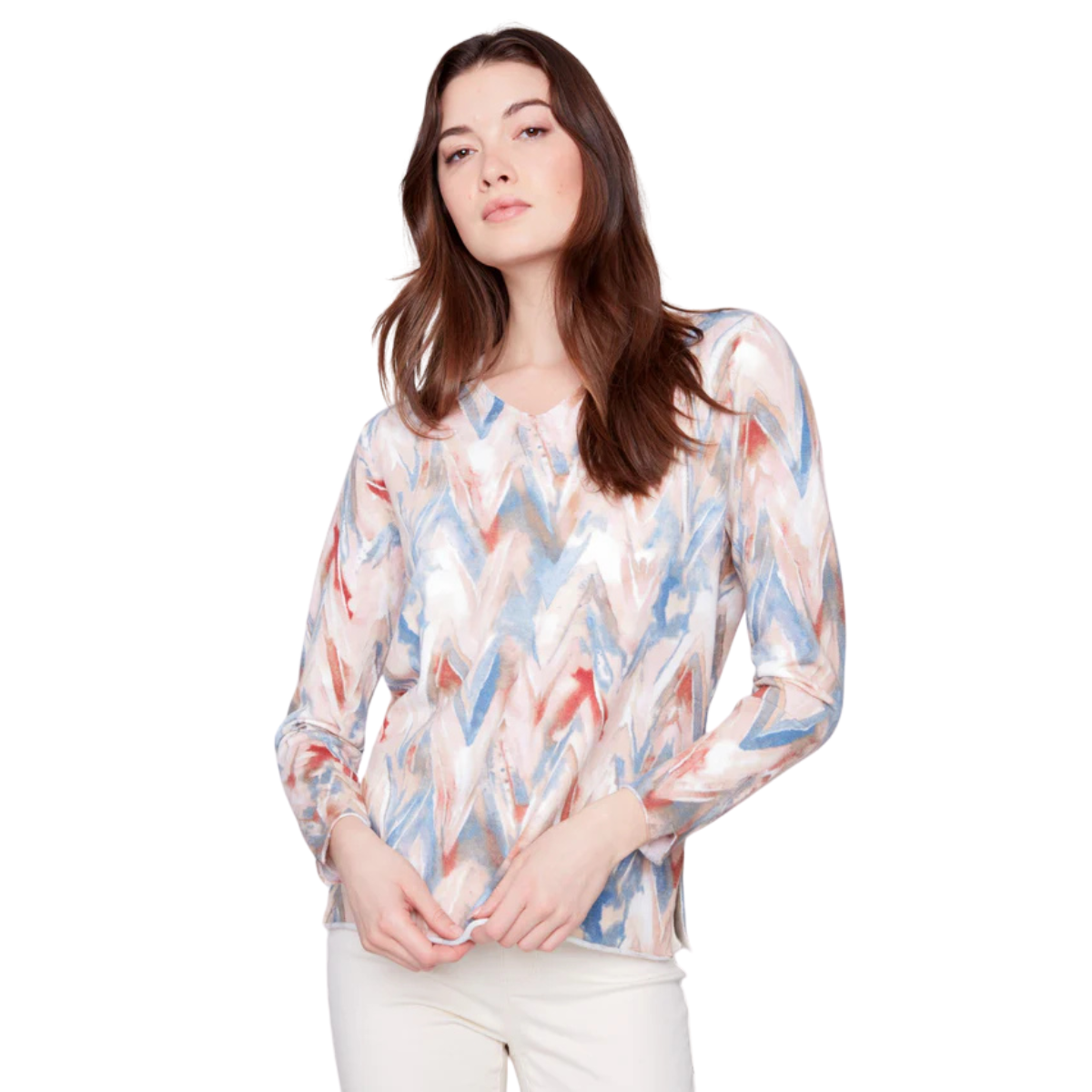 c2279tp

Charlie B Chandail Printed V-Neck - Femme - CHEVRON
