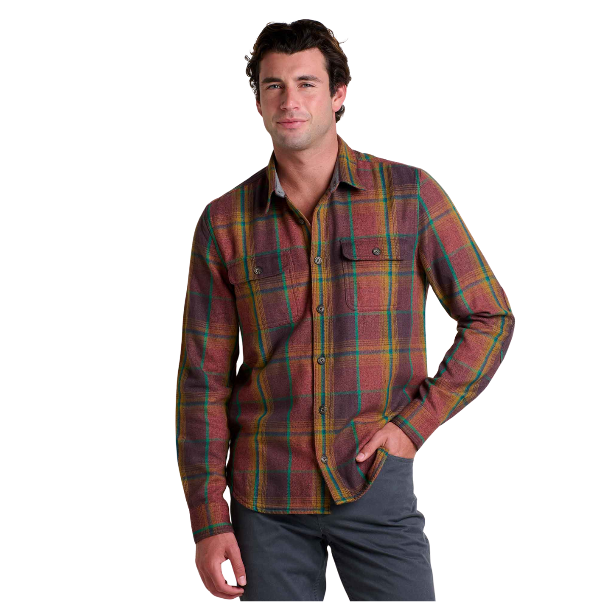 t1241907

Toad&Co Chemise À Manches Longues Ranchero - Homme - CINNAMON