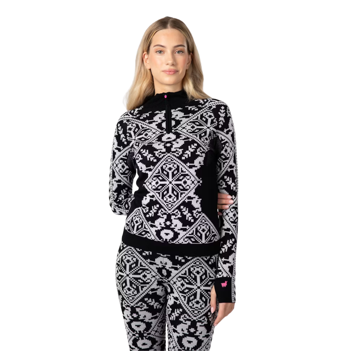 623830

Kari Traa Chandail Saga Half Zip - Femme - NOIR