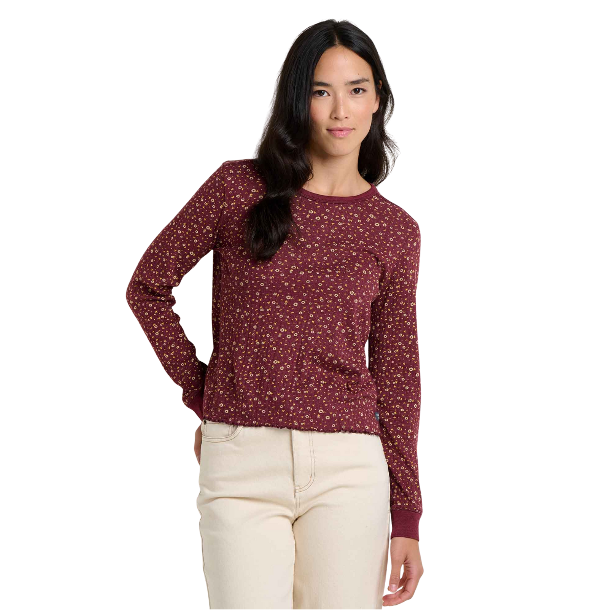 t1241408

TOAD&CO Chandail À Manches Longues Foothill Pointelle Crew II - Femme - PORTDITSY PRINT