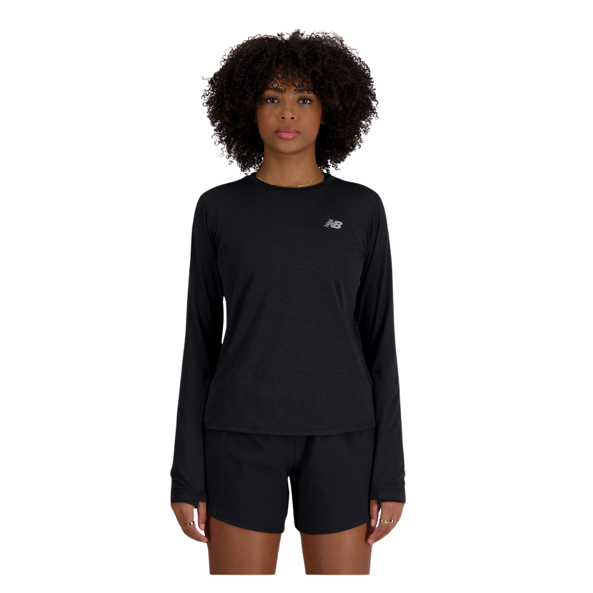 New Balance Chandail À Manches Longues Athletics  - Femme